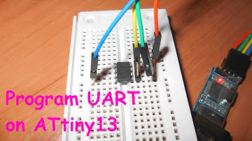 Program UART on ATtiny13