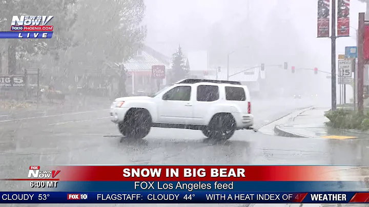 Is there snow in Big Bear in May? (2023)
