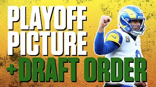 Broncos in danger of missing the playoffs & a BIG Draft shakeup | Playoff Picture & Draft Order PTP