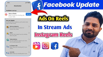 Facebook New Update | Ads on reels | In stream ads | Facebook Monetization |