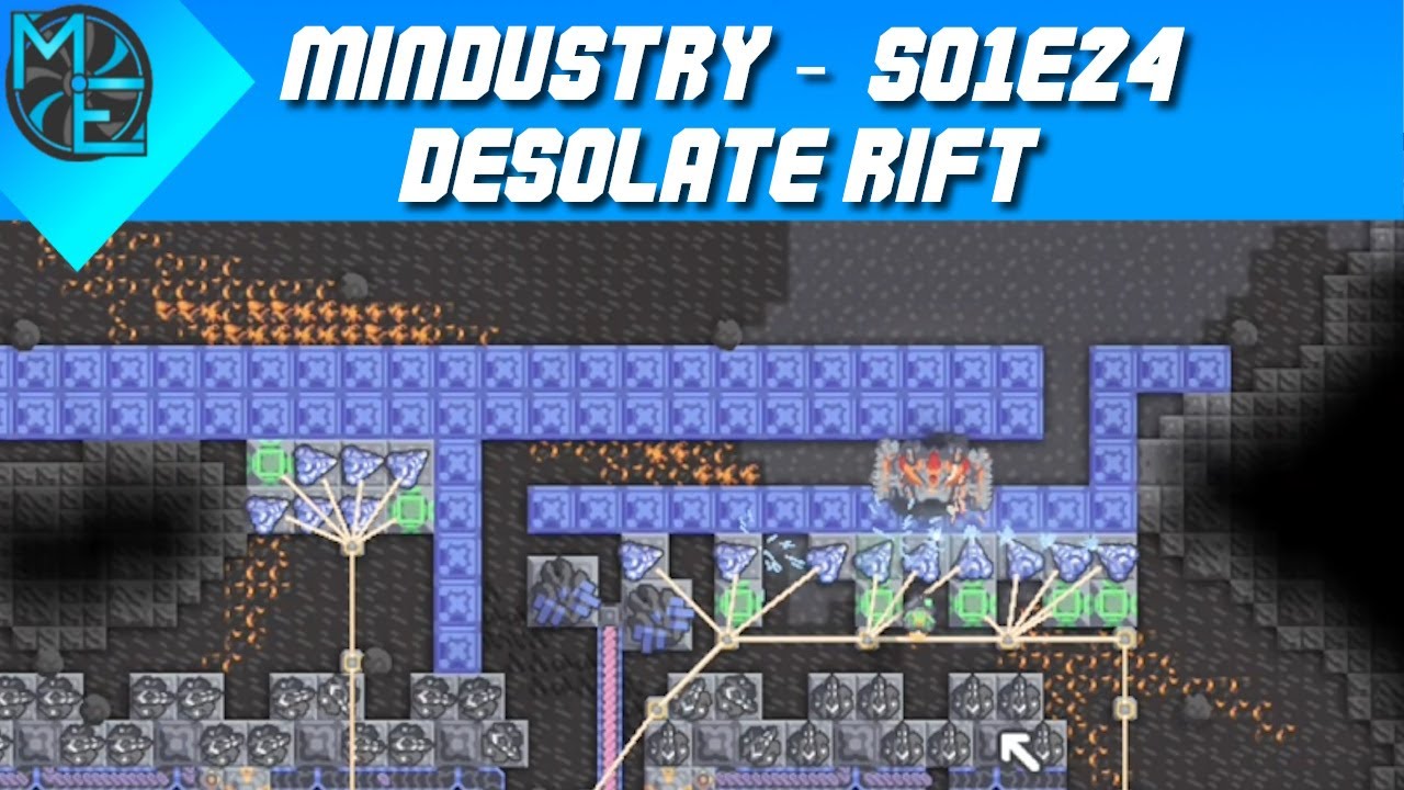 Mindustry - S01E24 - Desolate Rift - YouTube