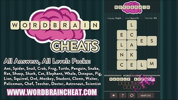 WordBrain Squirrel 8 Cheats | WordBrain Cheats | Squirrel 8 Answer