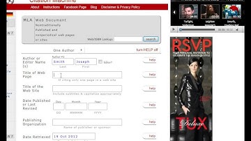 Citation Machine Demo