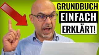 Was steht im Grundbuch? [ACHTE darauf!]