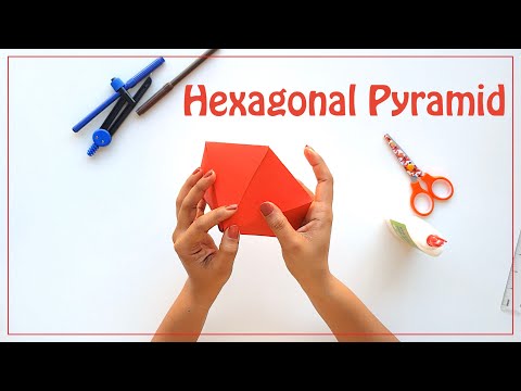 How to Make a Hexagonal pyramid