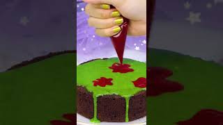 Satisfying Cakes Storytime ? so yummy cake  chocolate cake halloween design 