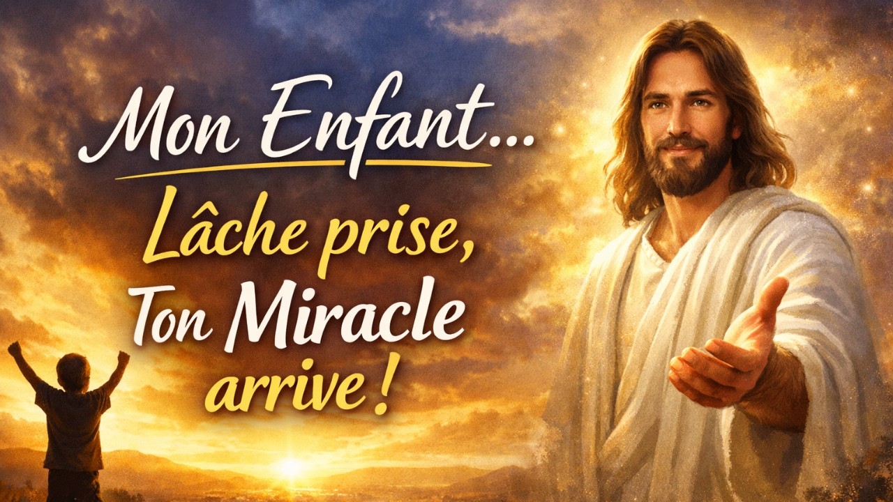 DIEU TE PARLE AUJOURD’HUI — Lâche prise… Ce qui est pour toi arrive