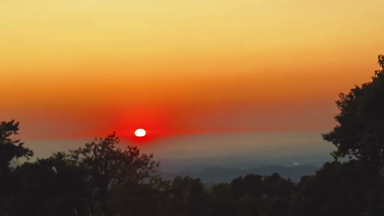 Sunset Bandarban ||Best Sunset ever.
