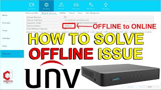 How To Solve UNV OFFLINE Issue | UNV OFFLINE to ONLINE | UNIARCH shows offline | Creative Infotech screenshot 3