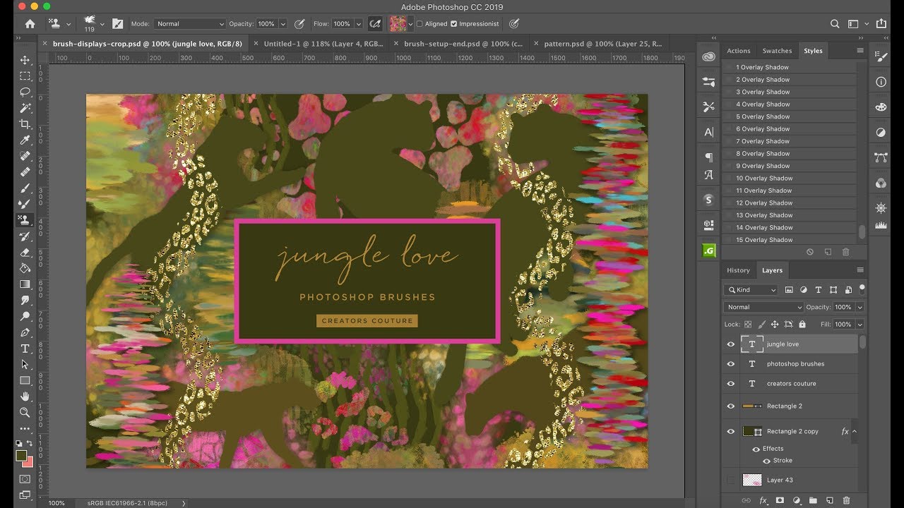 Jungle Love Exotic Animal Print Photoshop Brushes Product Tour YouTube jungle-love-exotic-animal-print-photoshop-brushes-product-tour-youtube