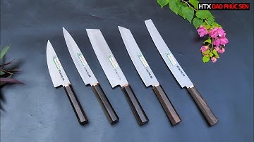 DAO PHÚC SEN, CÁC MẪU DAO  KHÔNG GỈ DÀNH CHO NHÀ BẾP _ HÀNG CHUẨN CỦA HTX DAO PHÚC SEN