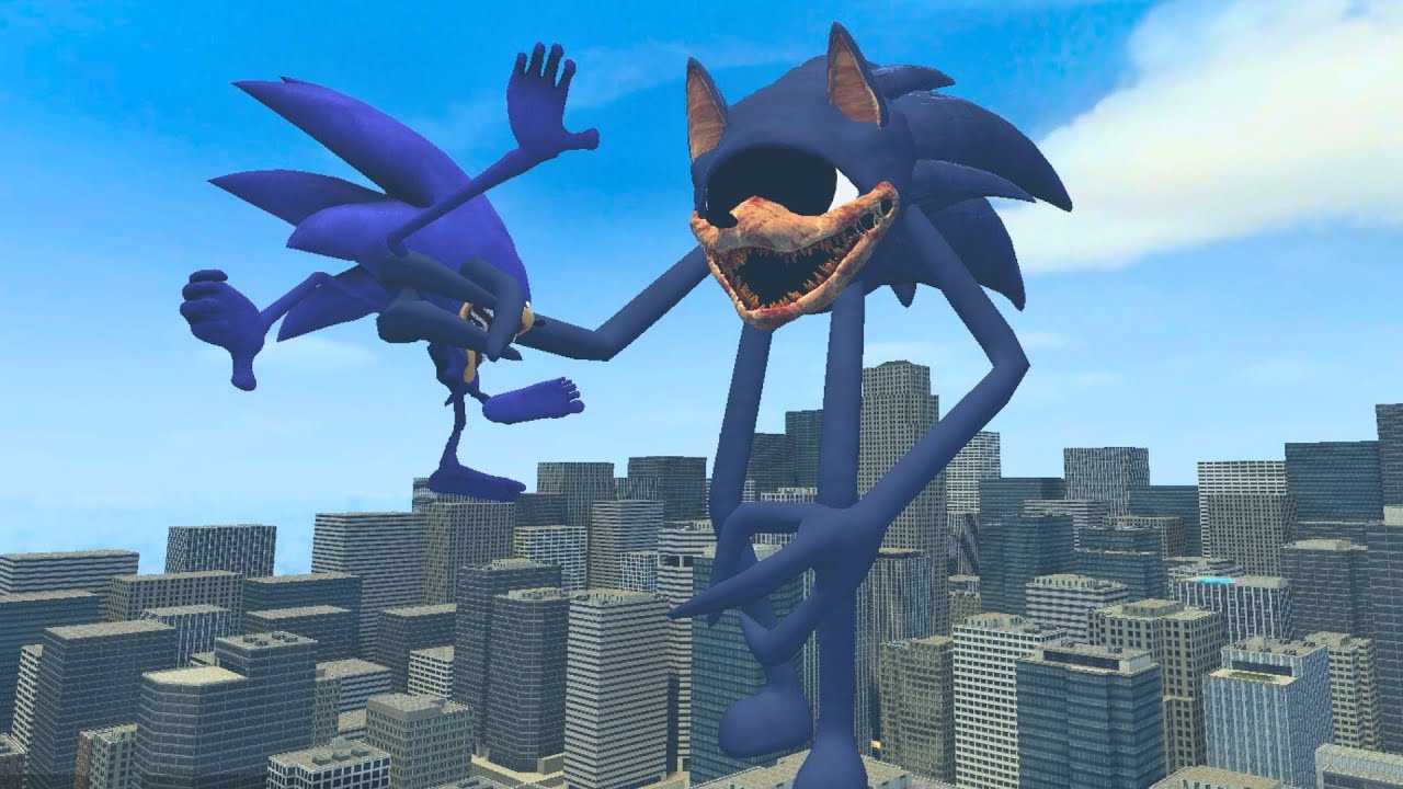 NEW SONIC.EYX INNYUME SMILEY'S VS ALL SHIN SONIC TAPES FAMILY in Garrry's Mod!