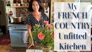 Kitchen Design DIY ⚜ MY UNFITTED FRENCH COUNTRY KITCHEN ⚜ All You Need is a Little Rearranging