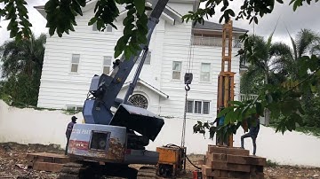 Ép Cọc Bê Tông Nhà Phố