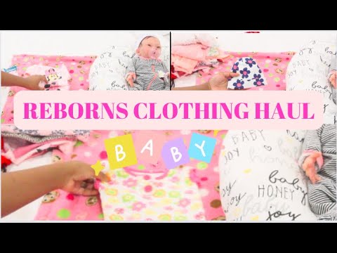 REBORN BABY CLOTHING HAUL#rebornthrifthaul #rebornclothinghaul | Sweet House Reborns® EU