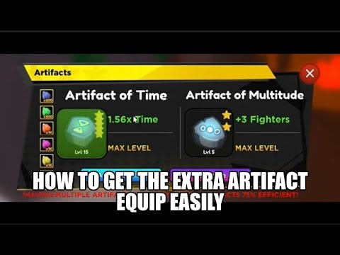 HOW TO GET *EXTRA ARTIFACT EQUIP* EASILY AND GOT THE NEW DIVINE UNIT IN ANIME  FIGHTERS SIMULATOR 