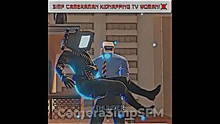 Simp cameraman kidnapping TV woman in episode 57|Funk Abnormal|#skibiditoilet#cameraman#fypシ#shorts