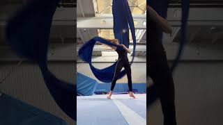 Aerial silks choreo