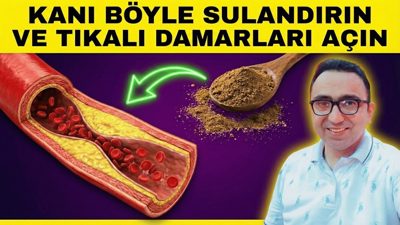 Tıkalı Damarları Temizlemek ve Kalp Krizi Önlemek İçin Bunu Yapın Aspirinden Daha İyi