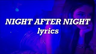 Black Atlass - Night After Night (Lyrics)