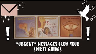 Urgent messages from your spirit guides 🕊  💌 ✨  😮  🤔  | Pick a card