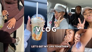 VLOG - GETTING MY LIFE TOGETHER, NAILS, WAXING + TO DO LISTS | LISAAH MAPSIE