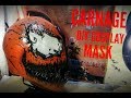 Carnage Cosplay Mask DIY build video