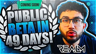 REALM PUBLIC BETA IN 49 DAYS !! | PLAY AND EARN OWNERSHIP IN THE SPACE!!