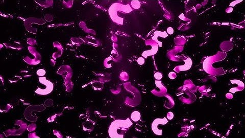 Falling Question Marks | Motion Graphics - Videohive template