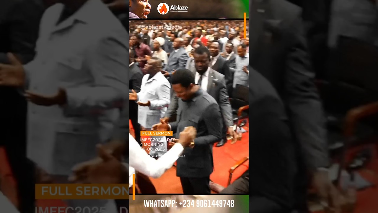 ⁣Dr Paul Enenche Imparts Apostle Michael Orokpo | Receive the Grace to be Accurate and Precise