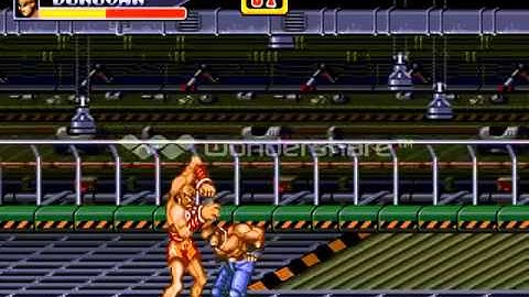 Streets of Rage 2 Street Fighter Hack by kratus