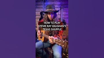 Secret to Stevie Ray Vaughan‘s rhythm guitar style 🎸⚡️￼ #guitarlesson #learnguitar #shorts
