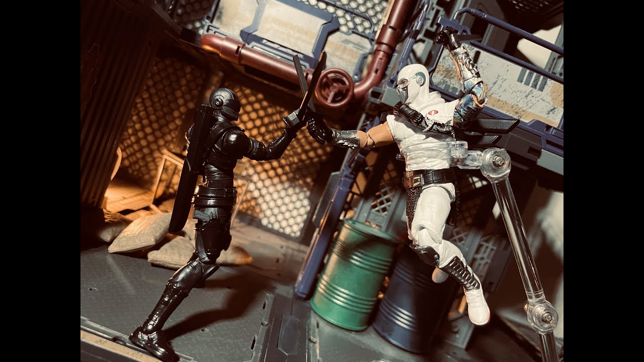 Hiya Toys GI Joe Snake Eyes & Storm Shadow YouTube