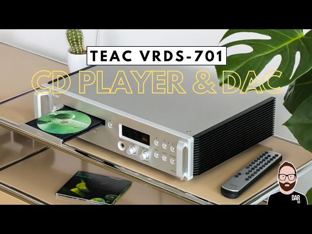 NEXT-LEVEL sound quality with CDs & STREAMING | TEAC VRDS-701 review class=