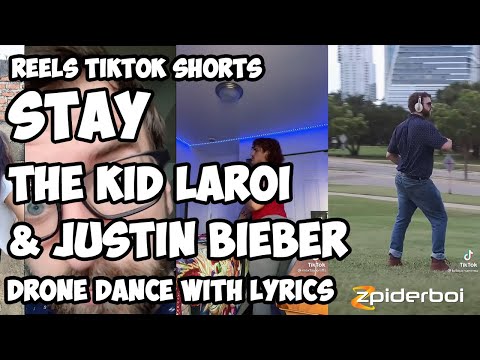 Stay (Drone Dance) by The Kid LAROI, Justin Bieber Reels Tik Tok Shorts  Viral 2021 - YouTube