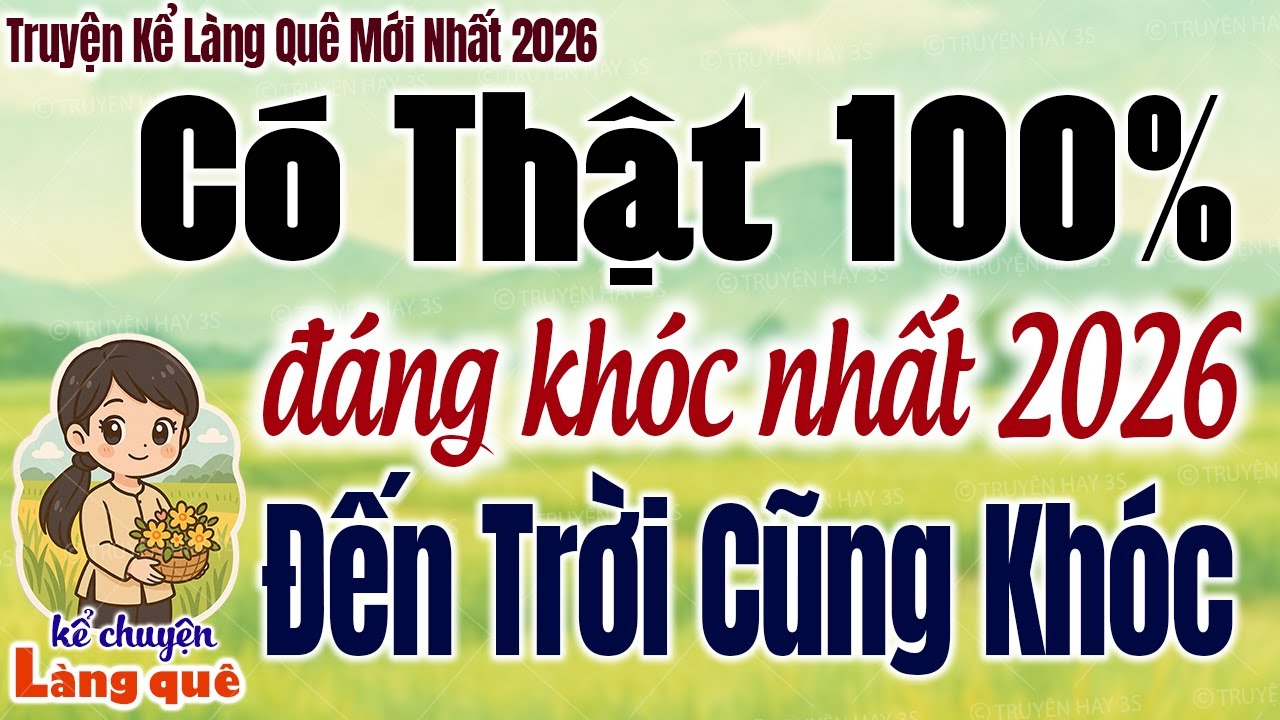 Đáng Khóc Nhất 2026: Đến Trời Cũng Xúc Động - Có Thật 100% - Kể Chuyện Làng Quê