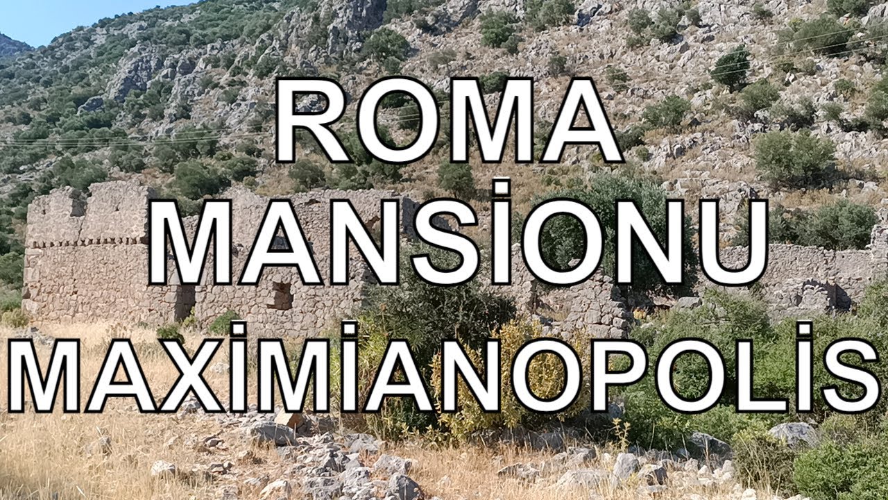 Antalya Döşemealtı Roma Mansionu (Maximianopolis) - Dr. Murat