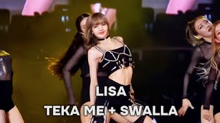 Lisa Solo Stage - `INTRO / Take me + Swalla [ Live Band Studio Version ] Remix Edit