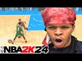 Nba 2k24 jayson tatum all iso in nba 2k24hard to gaurd build