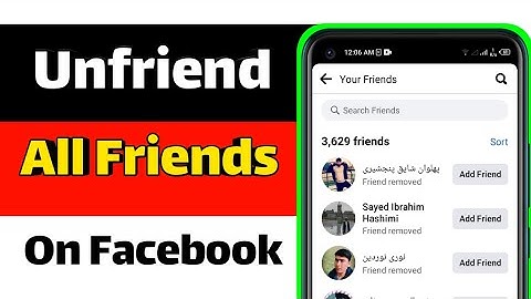 How To  Delete All Facebook Friends Just One Click || ( 2023 ) Delete All Facebook Friends At Once