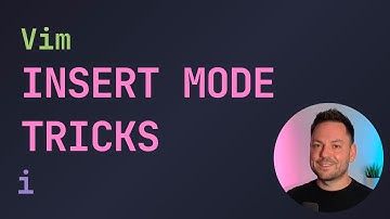 4 Insert Mode Tricks in 3 Minutes - Vim Tips & Tricks - Supercharge Your Editing Workflow