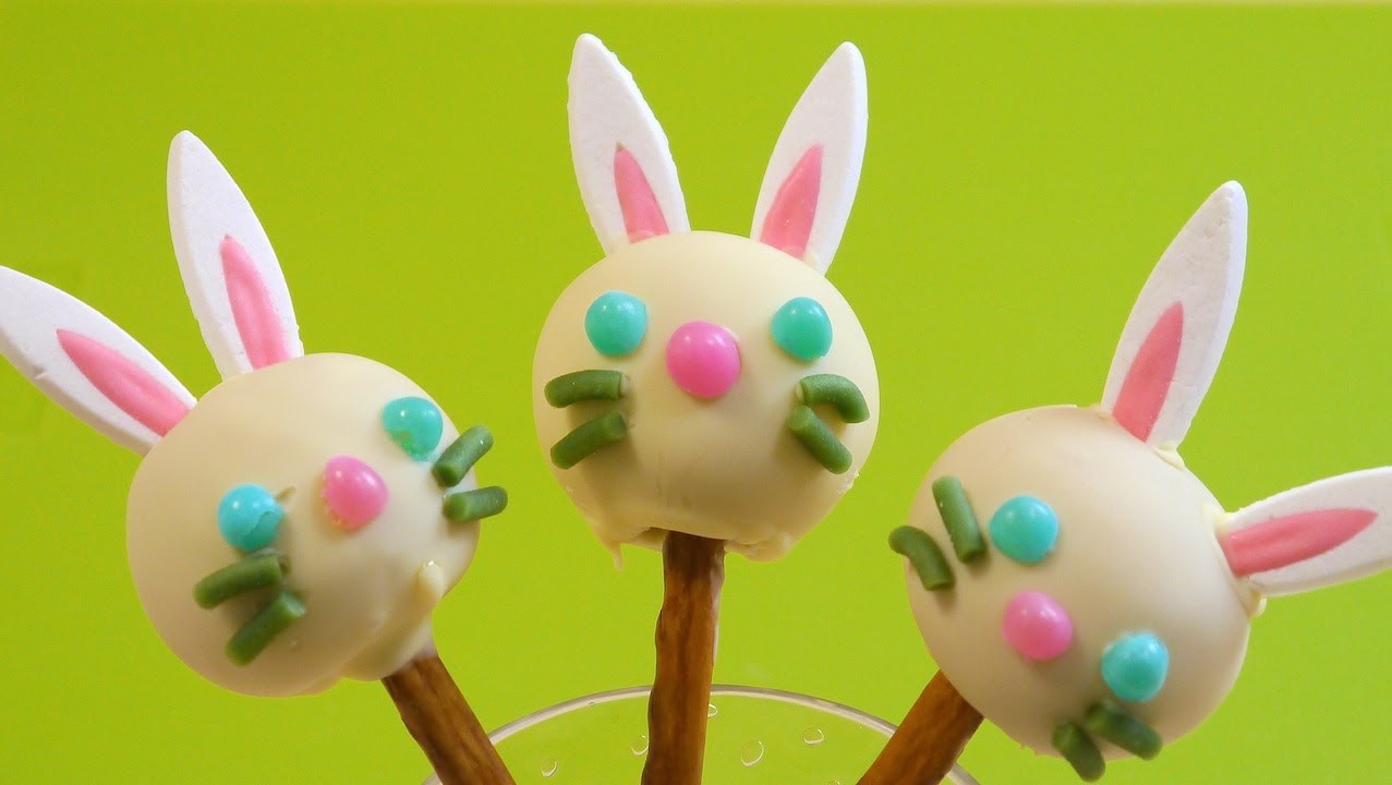 Kawaii Bunny Cake Pops  Collab Recipe