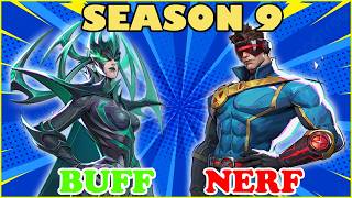 Marvel Rivals Season 9 Balance Patch Overview