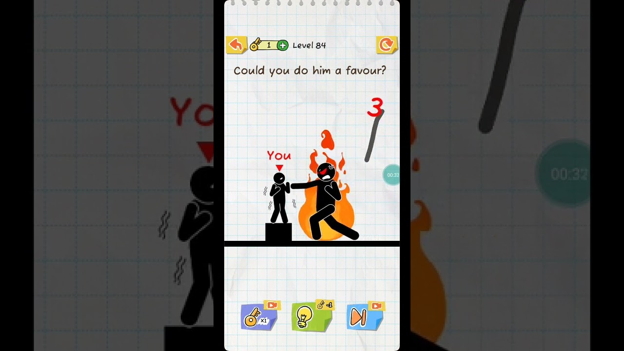 Draw 2 Save Level 84 Walkthrough Solution