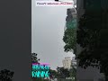 Today's Weather in Mumbai. #ytshorts #shorts #rain #thunder #mumbai #shortsfeed