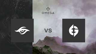 Secret vs EG - Map1 | Eu-VODs | WePlay! OMEGA League