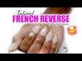 TUTO - FRENCH REVERSE PAILLETÉE ✨😍 DE L'OR SUR LES ONGLES ! | GOLD NAILS FOR 2020 ! 🎉