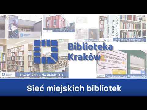 Poznaj filie Biblioteki Kraków!