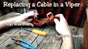 Renegade Hoof Boot - Replacing a cable in the Viper