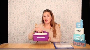 Creating A Homework Caddy